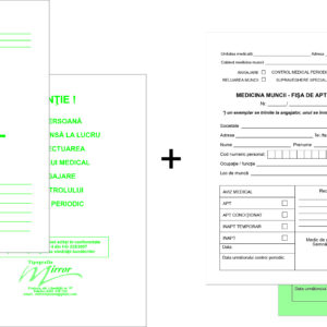 DOSAR MEDICAL + FISA APTITUDINI